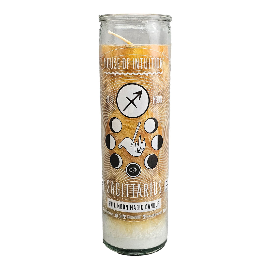 2025 Full Moon Ritual Candle (Limited Edition) Candle -Full Moon V50 Full Moon in Sagittarius - 06/11/25