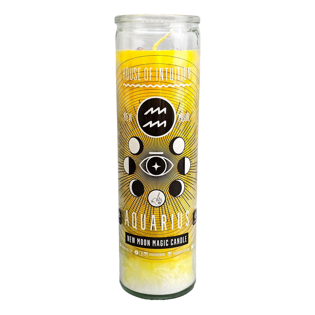 New Moon Ritual Candle (Limited Edition) Candle -Full Moon V50 New Moon in Aquarius - 01/29/25