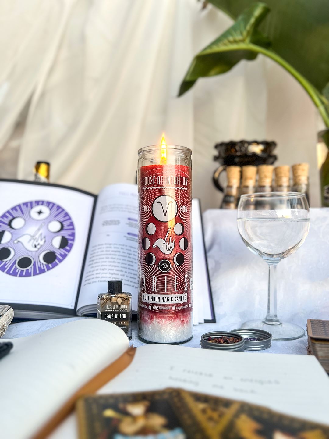 2025 Full Moon Ritual Candle (Limited Edition) Candle -Full Moon V50