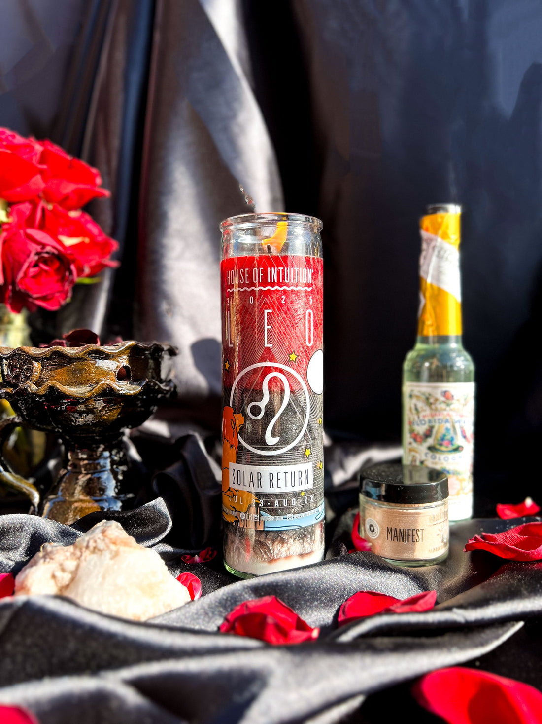 2025 Leo Solar Return Magic Candle | July 23 - August 22 (Limited Edition) Candle -Solar Return V50