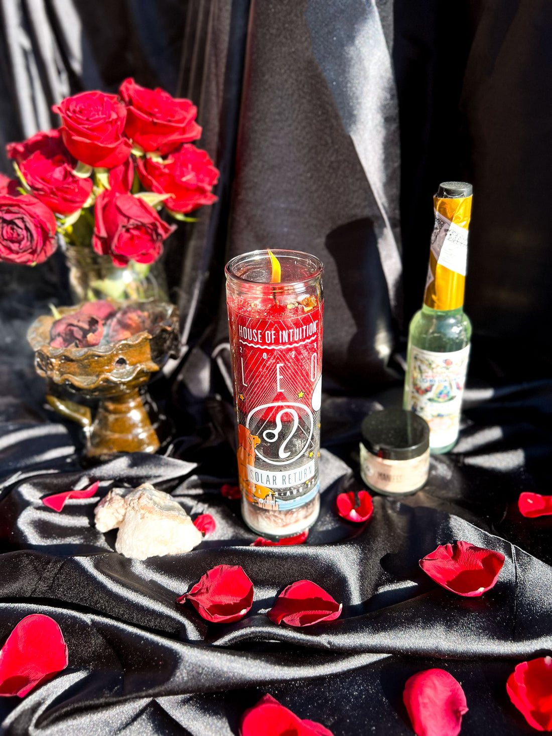 2025 Leo Solar Return Magic Candle | July 23 - August 22 (Limited Edition) Candle -Solar Return V50