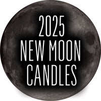2025 New Moon Ritual Candle (Limited Edition) Candle -Full Moon V50