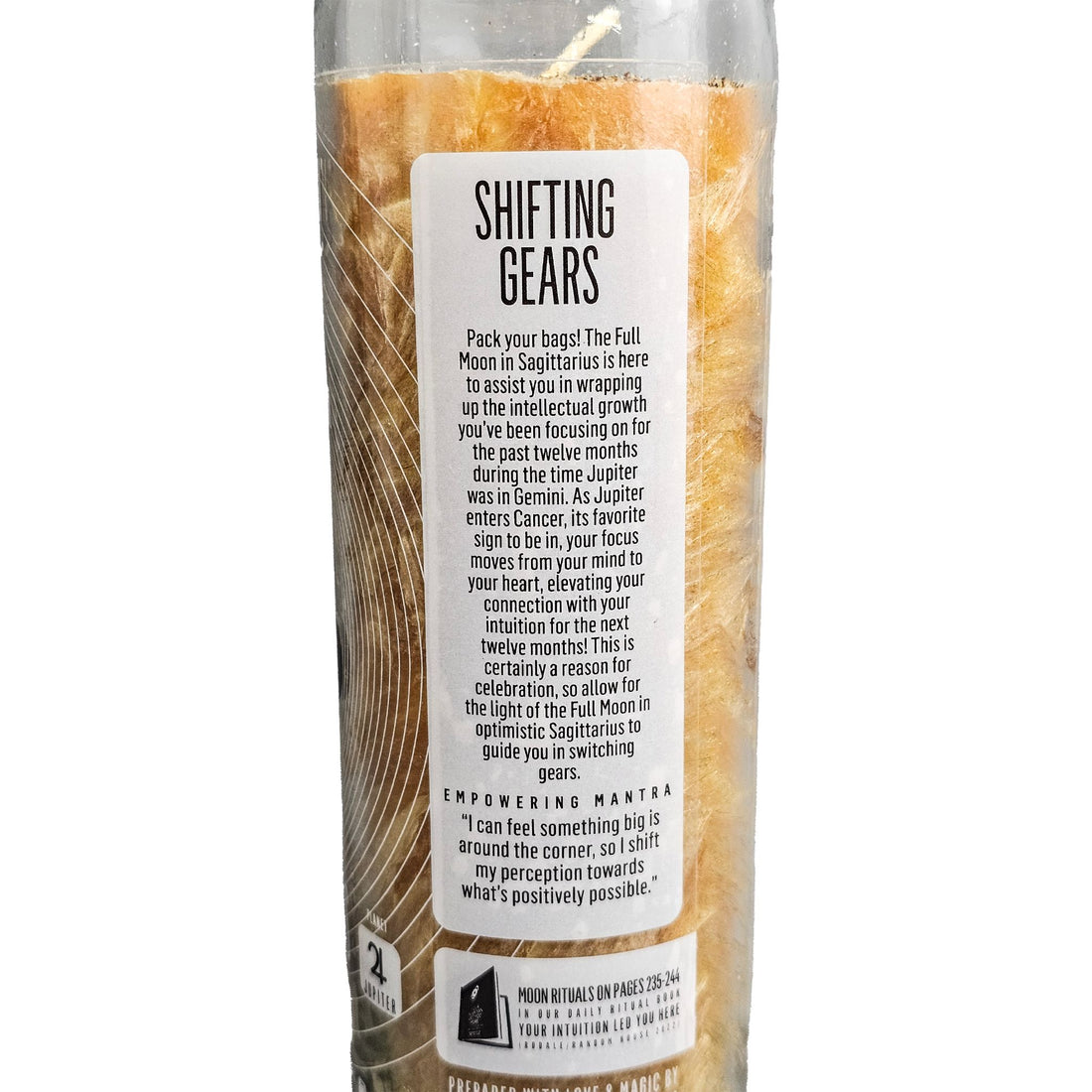 2025 Full Moon Ritual Candle (Limited Edition) Candle -Full Moon V50