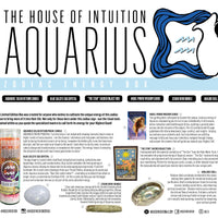 2025 Aquarius Zodiac Energy Box (Limited Edition - $119 Value) Box -Birthday V50