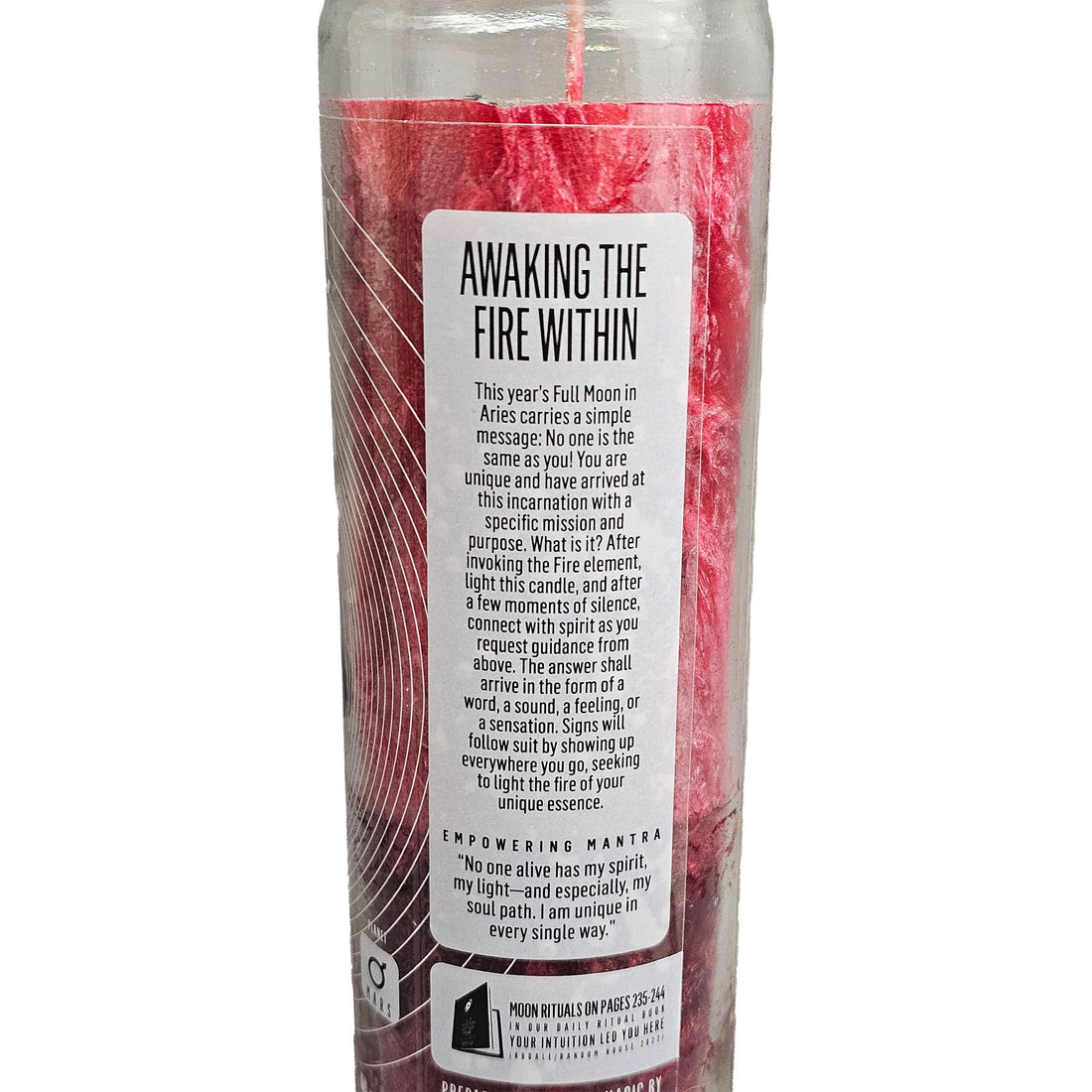 2025 Full Moon Ritual Candle (Limited Edition) Candle -Full Moon V50