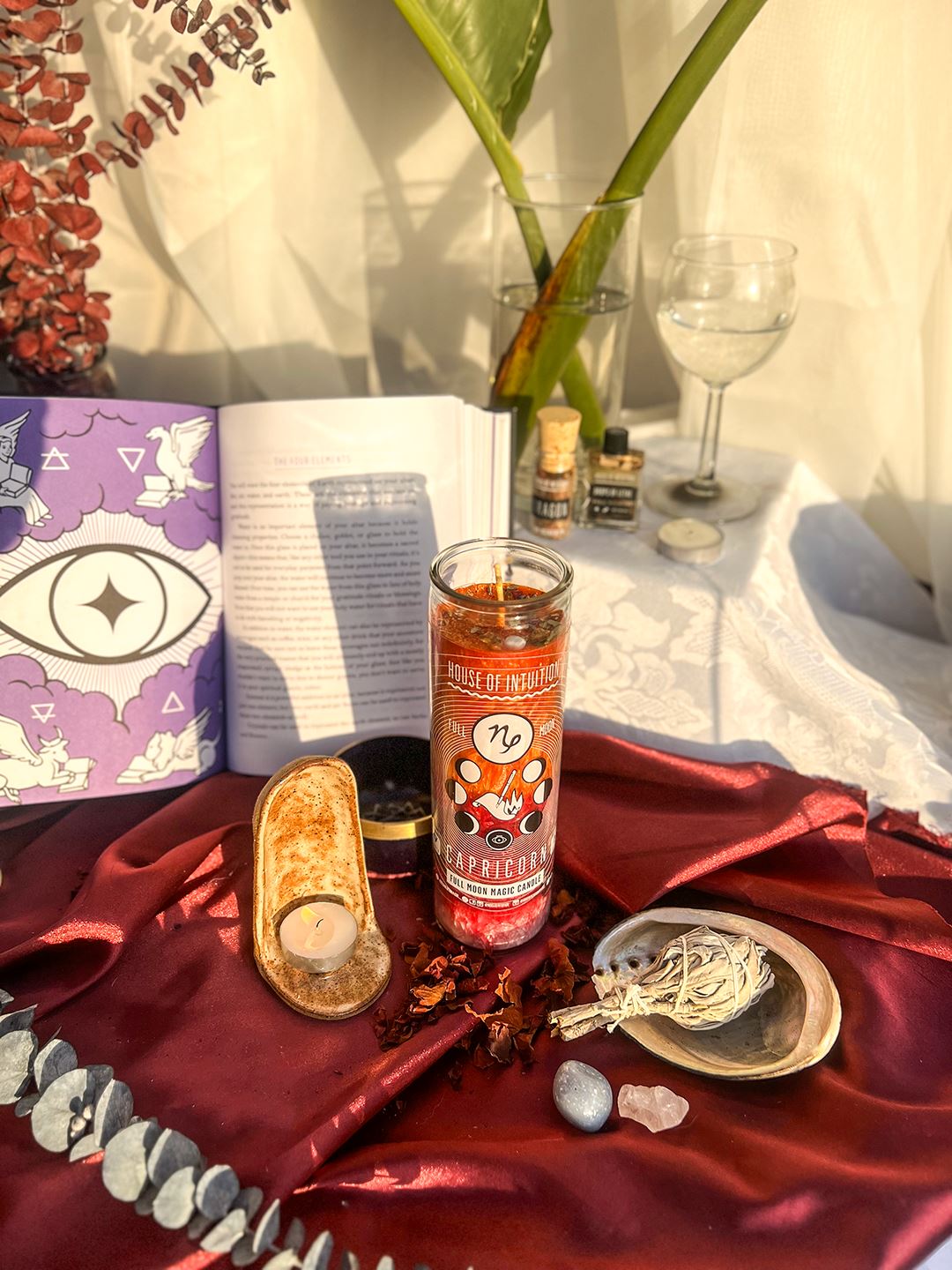 2025 Full Moon Ritual Candle (Limited Edition) Candle -Full Moon V50