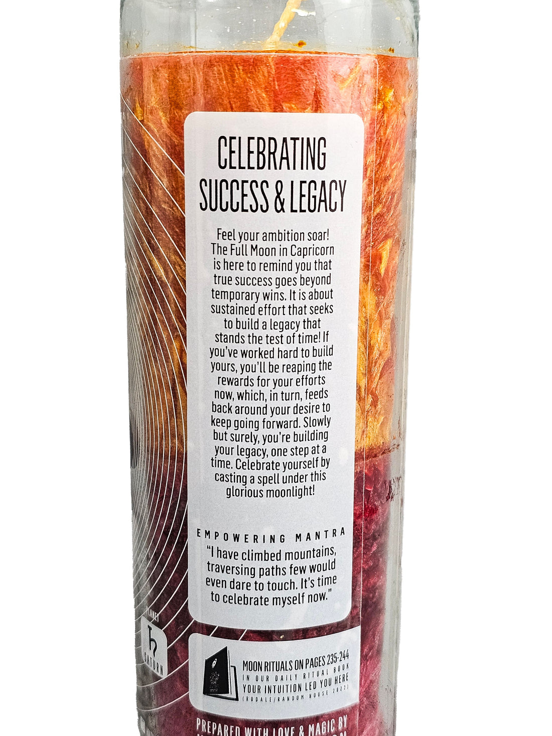 2025 Full Moon Ritual Candle (Limited Edition) Candle -Full Moon V50