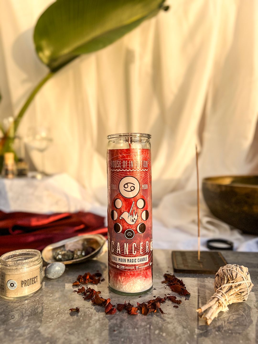 2025 Full Moon Ritual Candle (Limited Edition) Candle -Full Moon V50