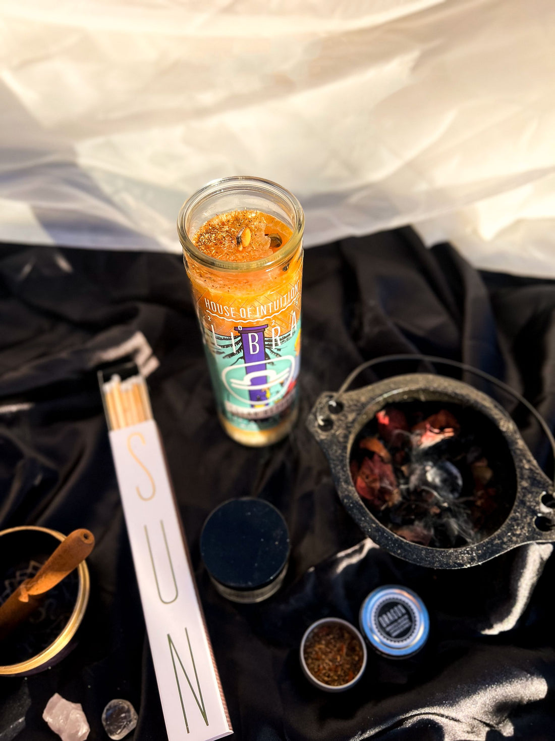 2025 Libra Solar Return Magic Candle | September 23 - October 22 (Limited Edition) Candle -Solar Return V50