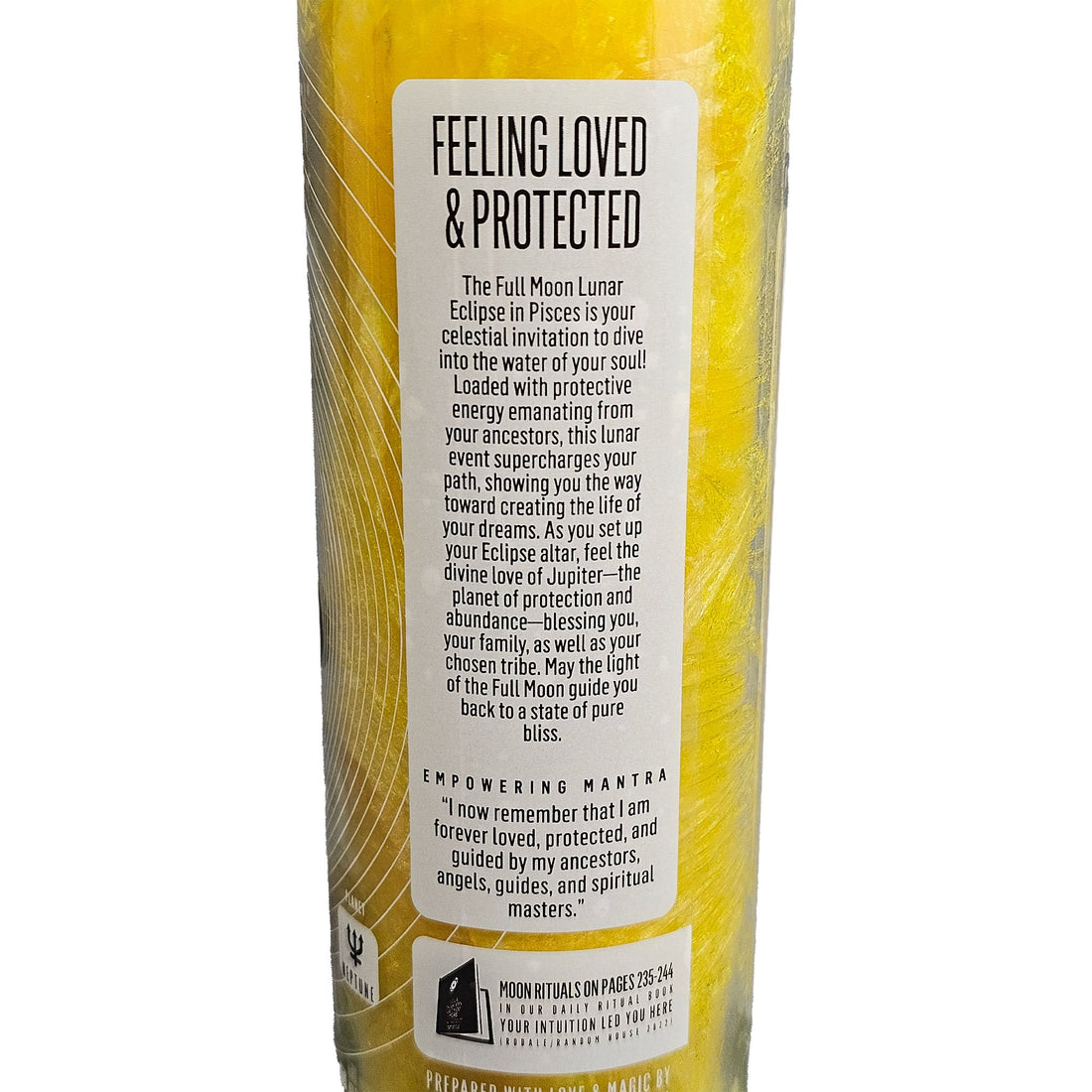 2025 Full Moon Ritual Candle (Limited Edition) Candle -Full Moon V50