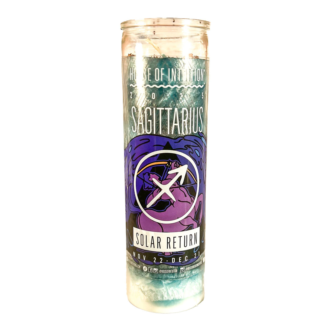 2025 Sagittarius Solar Return Magic Candle | November 22 - December 21 (Limited Edition) Candle -Solar Return V50