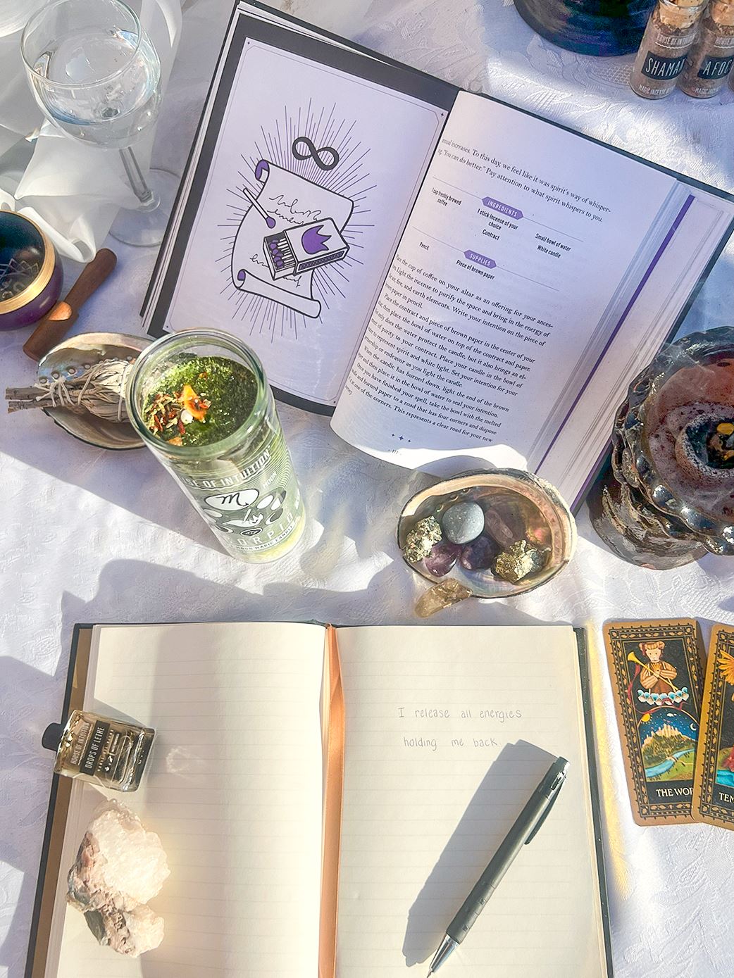 2025 Full Moon Ritual Candle (Limited Edition) Candle -Full Moon V50