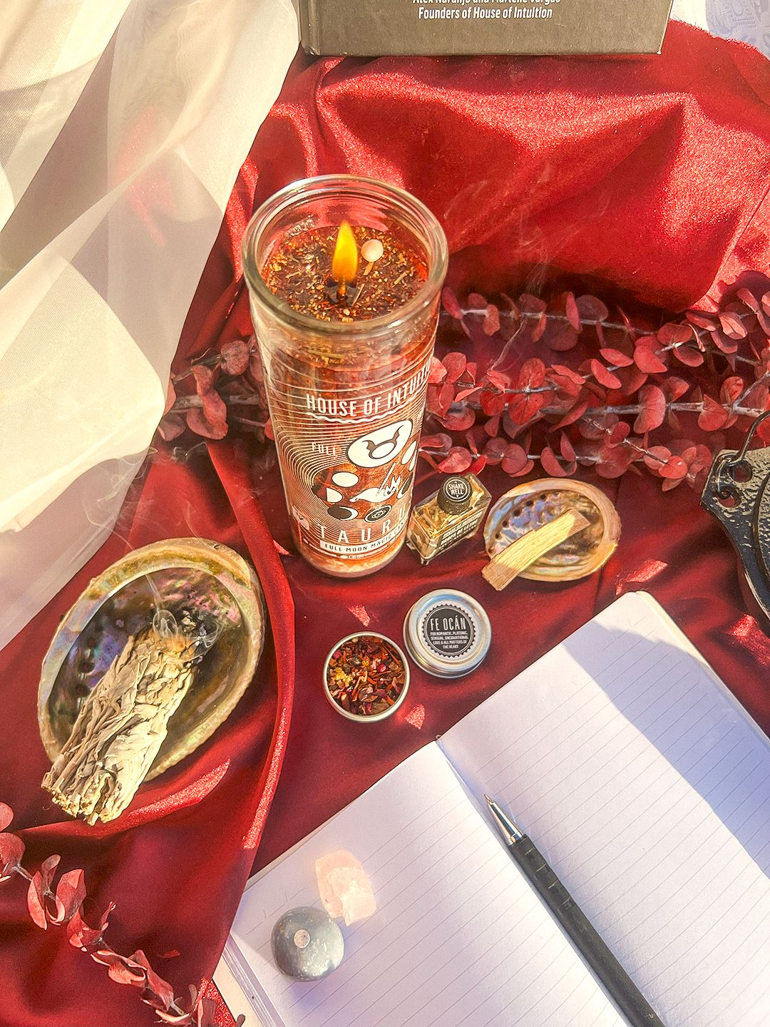 2025 Full Moon Ritual Candle (Limited Edition) Candle -Full Moon V50