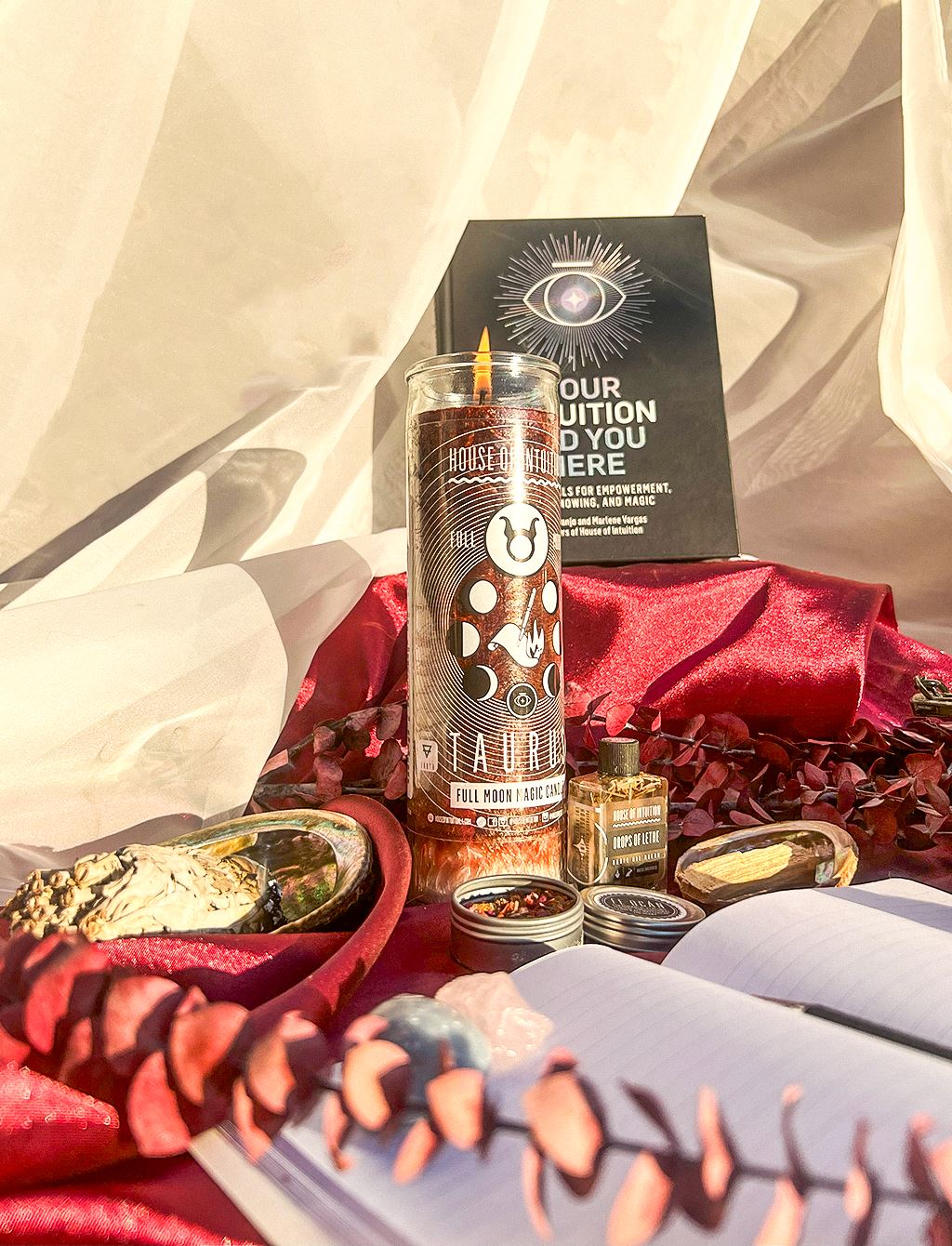 2025 Full Moon Ritual Candle (Limited Edition) Candle -Full Moon V50