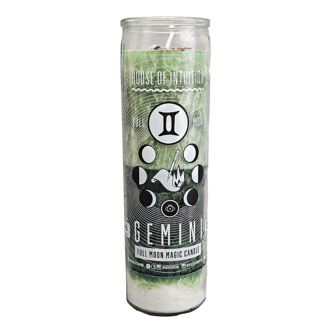 2025 Full Moon Ritual Candle (Limited Edition) Candle -Full Moon V50 Full Moon in Gemini - 12/04/25