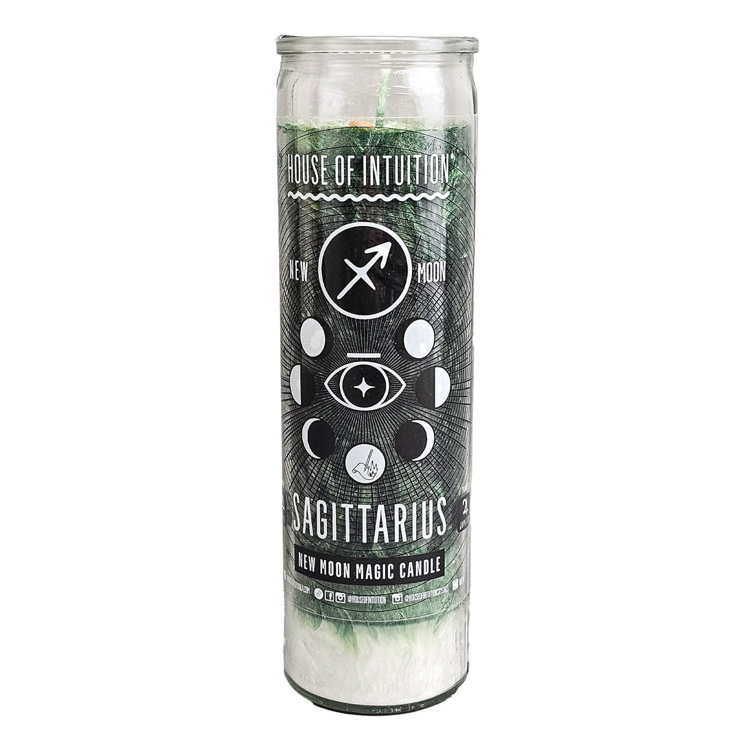 2025 New Moon Ritual Candle (Limited Edition) Candle -Full Moon V50 New Moon in Sagittarius - 12/19/25