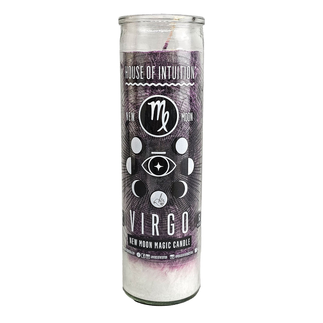 2025 New Moon Ritual Candle (Limited Edition) Candle -Full Moon V50 New Moon in Virgo - 08/22/25