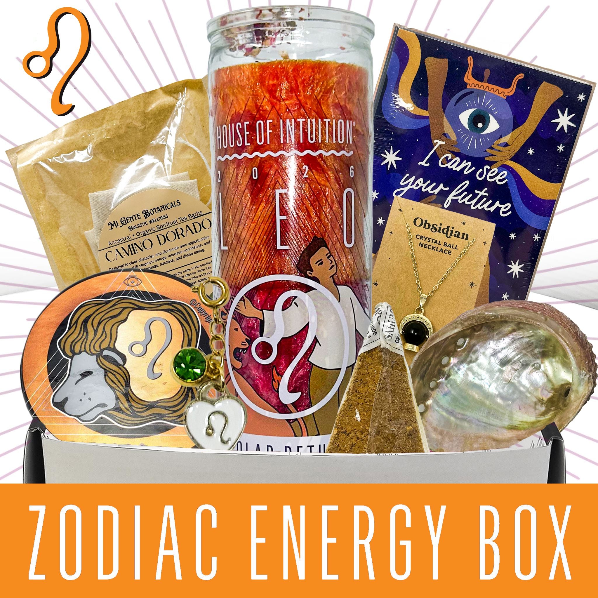 leo グッズ 2026 Leo Zodiac Energy Box (Limited Edition - $94.50 Value for