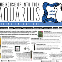 2026 Aquarus Zodiac Energy Box (Limited Edition - $97 Value) Box -Birthday V50