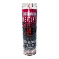 Mercury Retrograde Magic Candle (Limited Edition) (Copy) Candle -Retrograde V50 10/24/26-11/13/26 Mercury Retrograde in Scorpio
