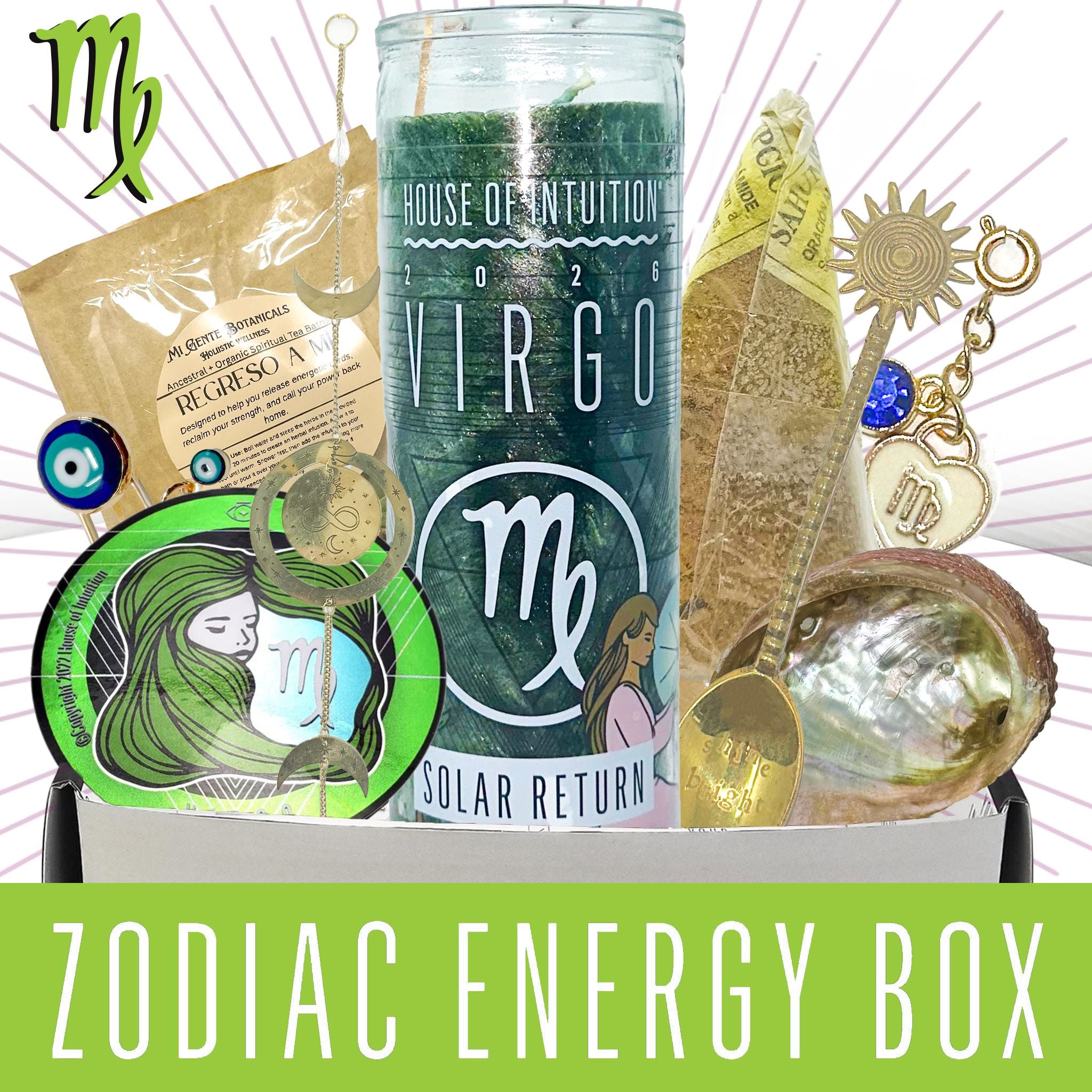 2026 Virgo Zodiac Energy Box (Limited Edition - $112.50 Value for