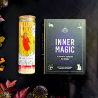 BUNDLE #3: 2026 JOURNALING KIT (2026 New Year Magic Candle + Inner Magic Intuition Journal) Limited Edition - $44 VALUE Box -Custom Bundle V50