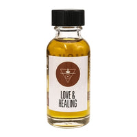 Amber Intention Oil "Love & Healing" Incense & Holders -Burning Oil V50