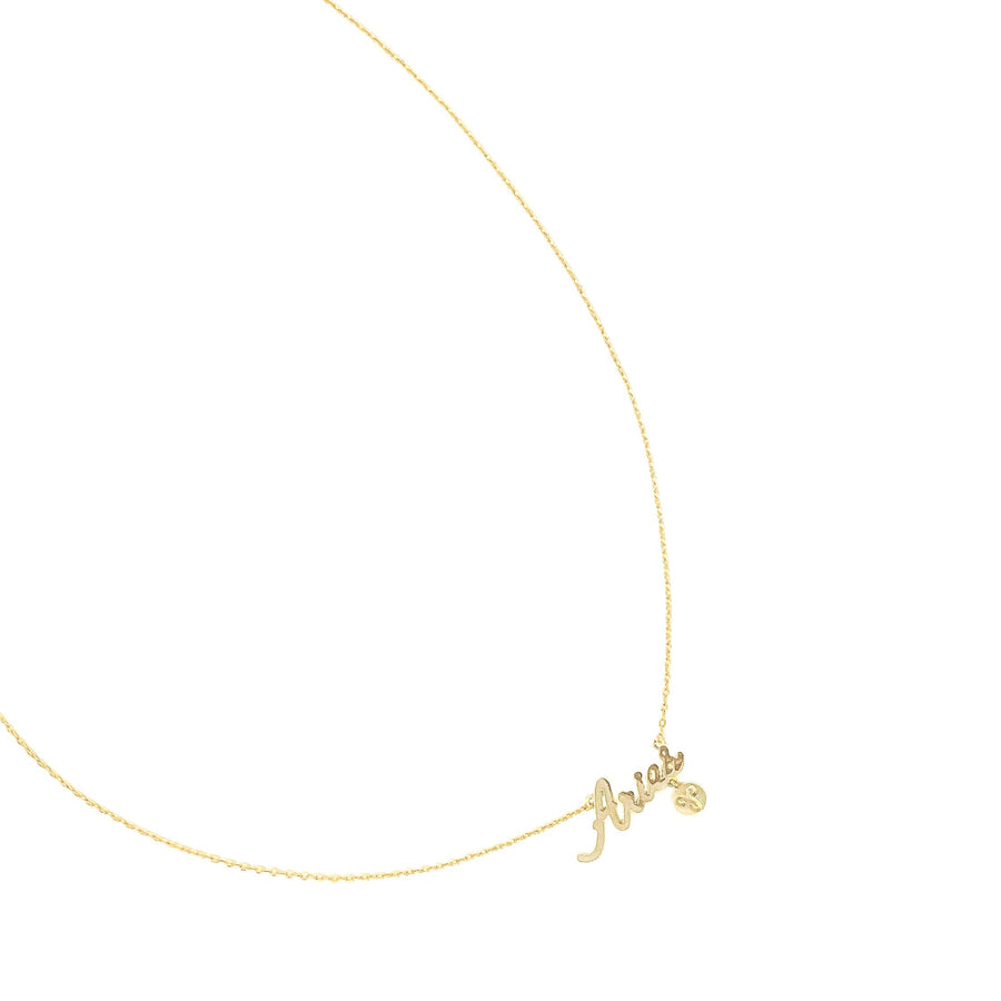 Aries Zodiac Necklace (Gold) Necklace Discontinued 