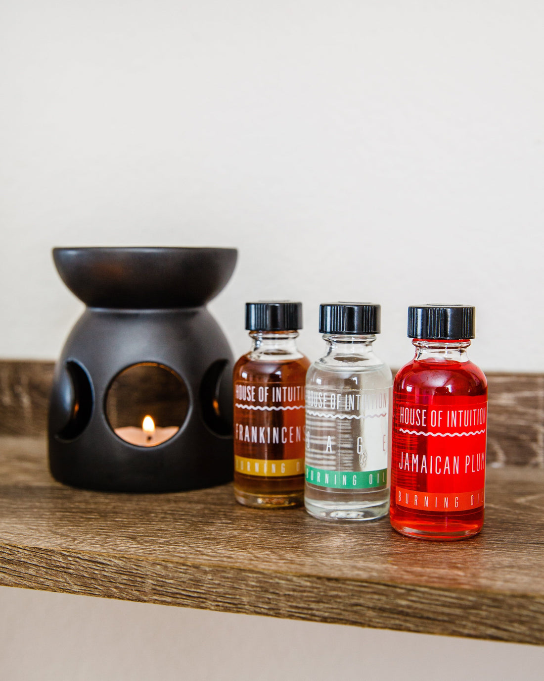 Frankincense Intention Oil "Intuition & Protection" Incense & Holders -Burning Oil V50