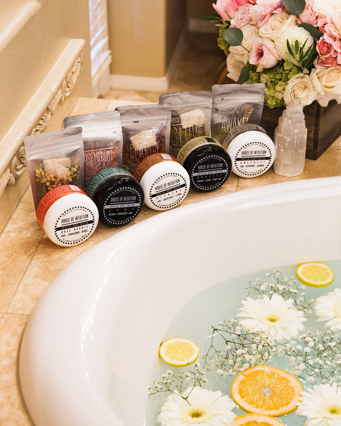 Rose Quartz Crystal Body Polish Personal Care -Body Polish V50