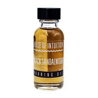Black Sandalwood Intention Oil "Intuition & Protection" Incense & Holders -Burning Oil V50