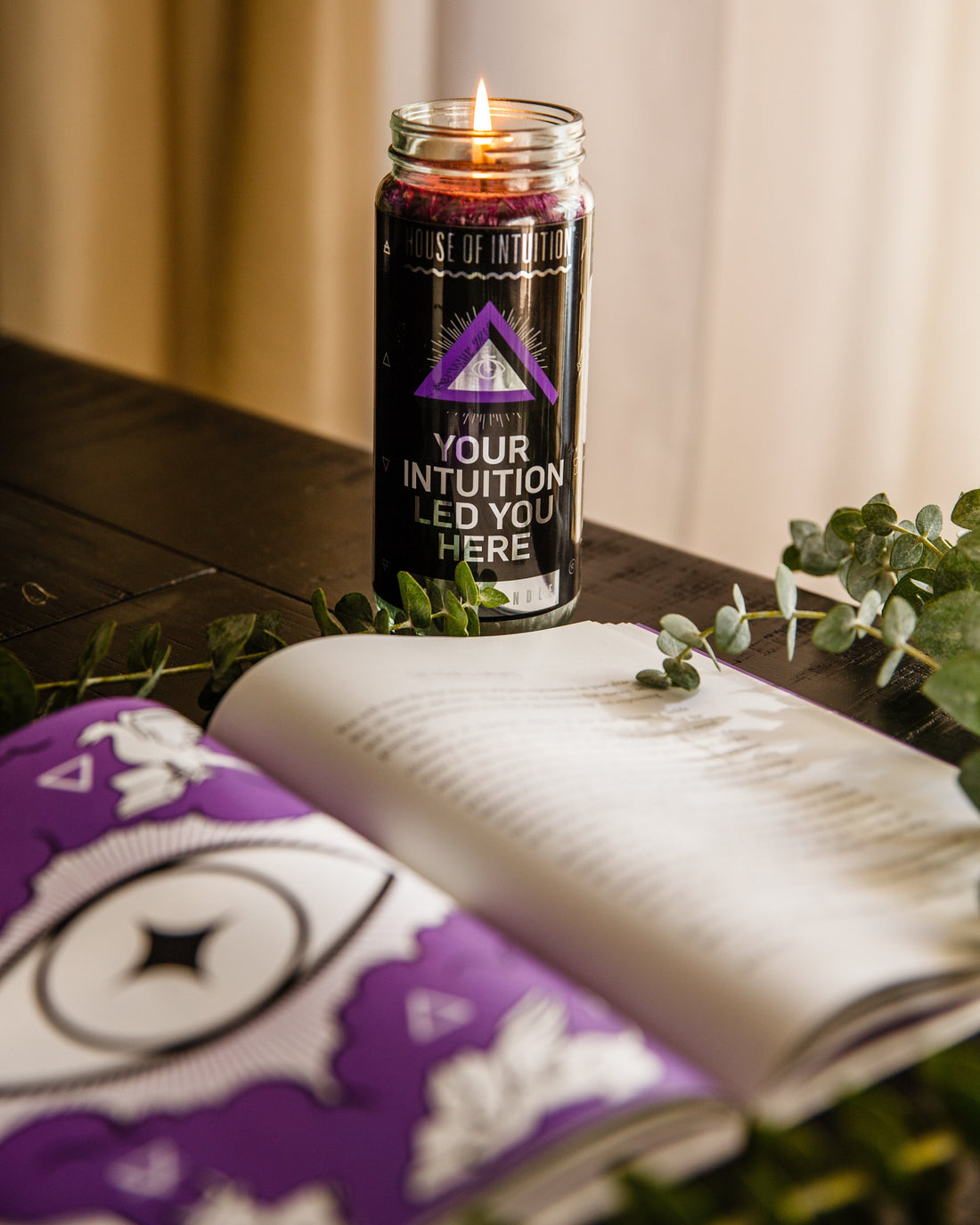 Your Intuition Led You Here Magic Candle Candle -Magic V95