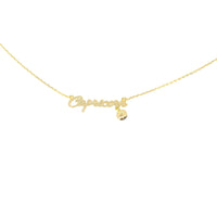 Capricorn Zodiac Necklace (Gold) Necklace Discontinued