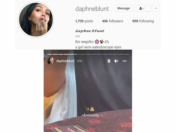 Daphe Blunt Instagram
