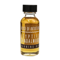 Egyptian Sandalwood Intention Oil "Intuition & Love" Incense & Holders -Burning Oil V50