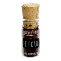 Fe Ocan Magic Incense Blend (Love) "Glass Jar" Incense & Holders -Incense V50