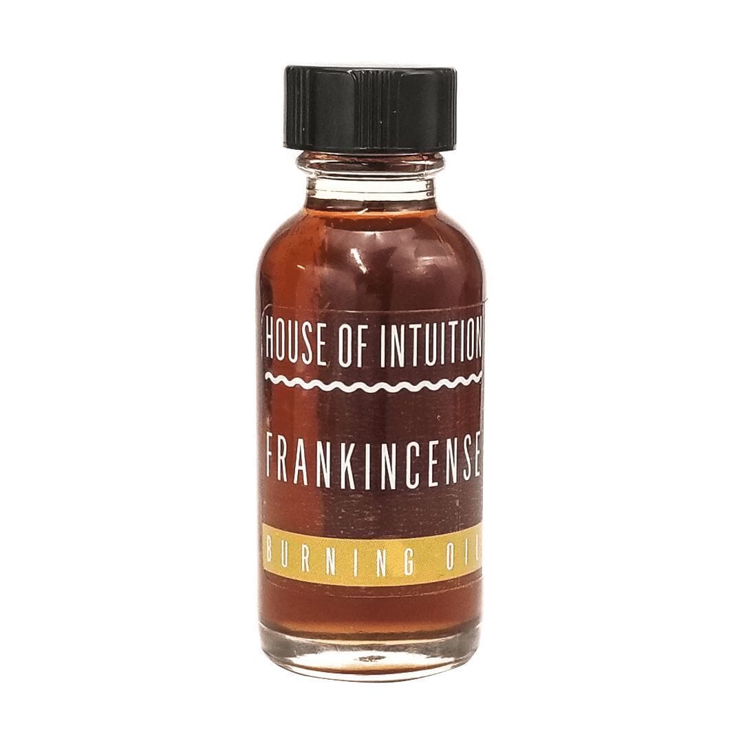 Frankincense Intention Oil "Intuition & Protection" Incense & Holders -Burning Oil V50