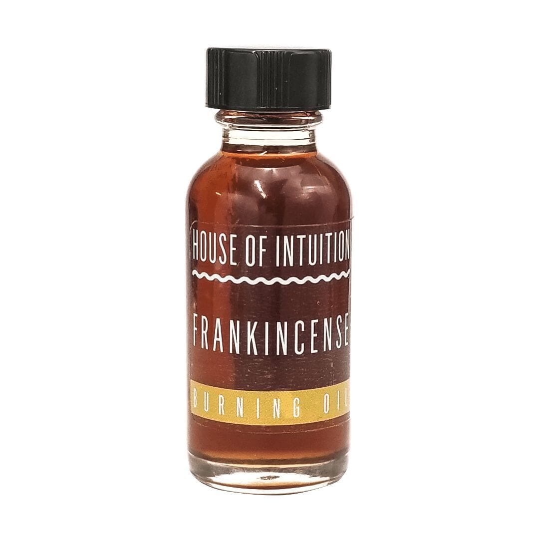 Frankincense Intention Oil "Intuition & Protection" Incense & Holders -Burning Oil V50 