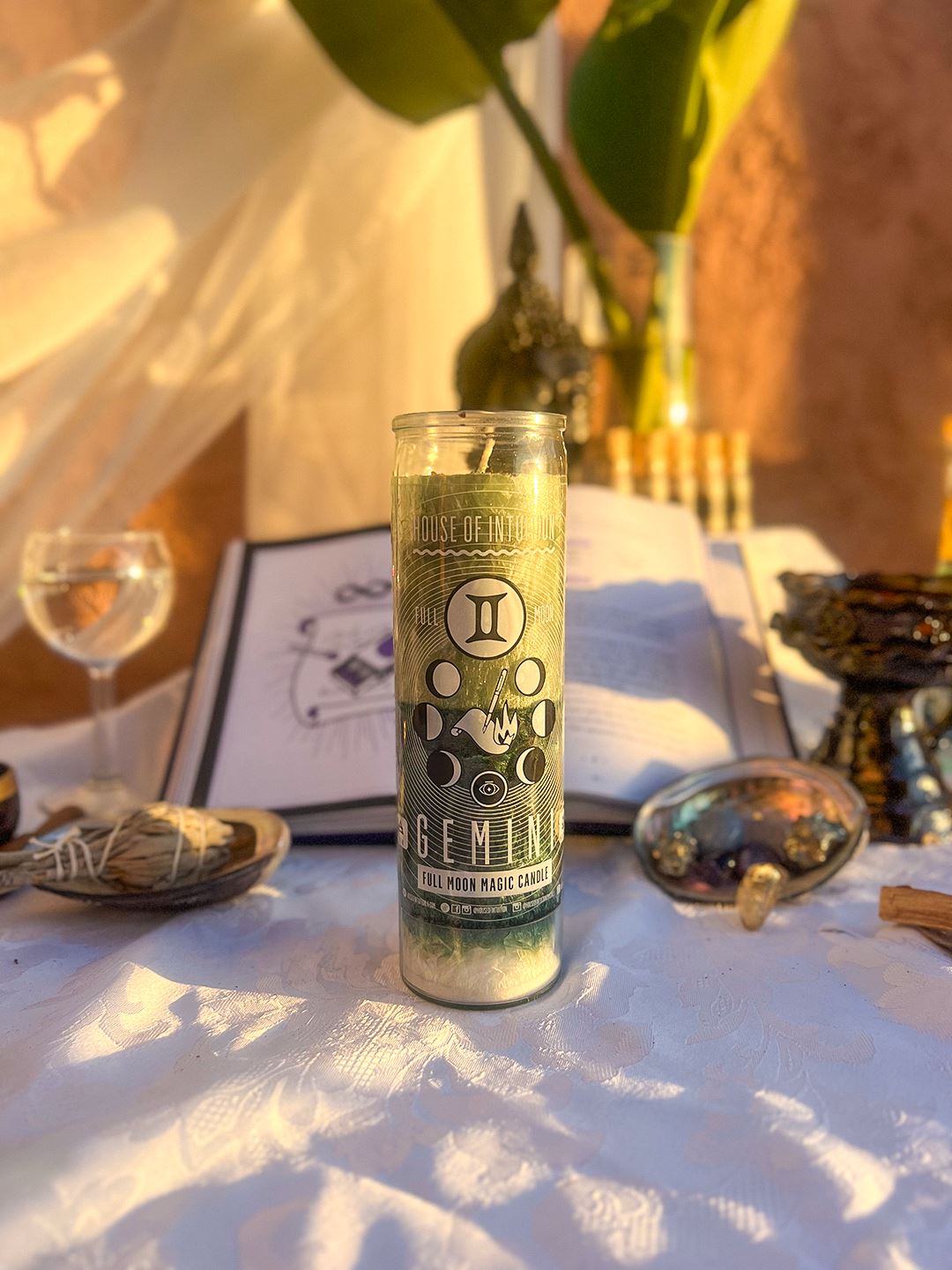 2025 Full Moon Ritual Candle (Limited Edition) Candle -Full Moon V50