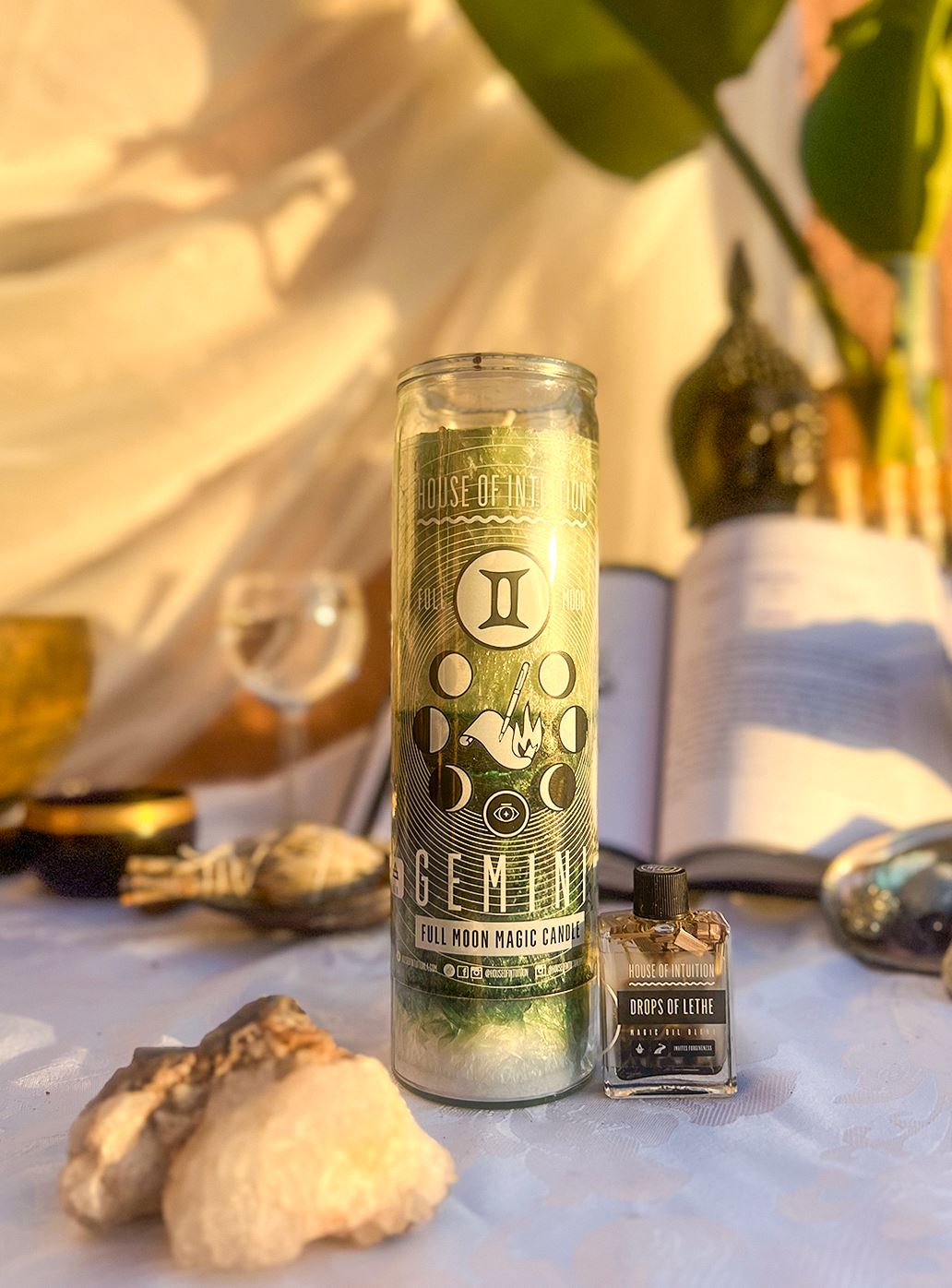 2025 Full Moon Ritual Candle (Limited Edition) Candle -Full Moon V50