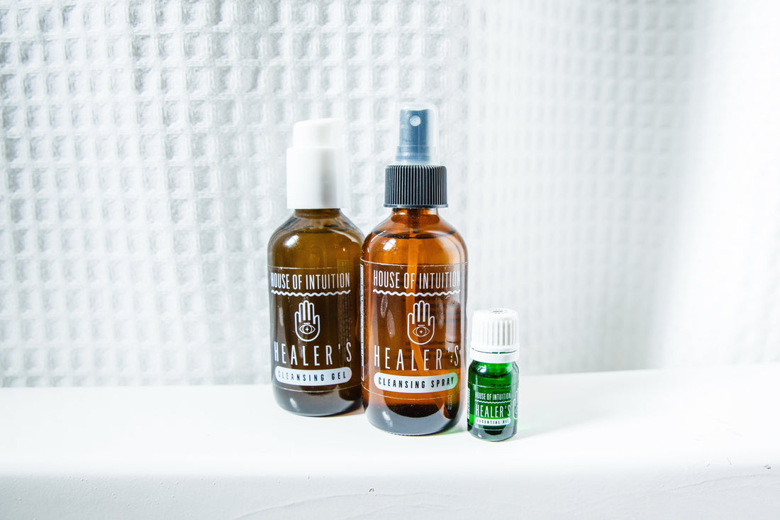 Healer's Hand Cleansing Gel Personal Care -Organic Spray V50