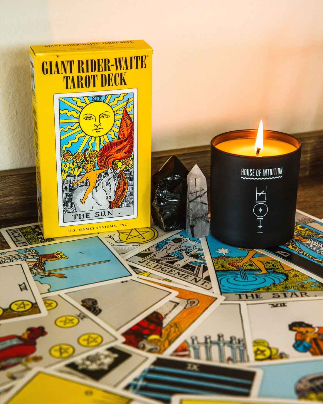 Giant Rider-Waite Tarot Deck Media -Deck V440