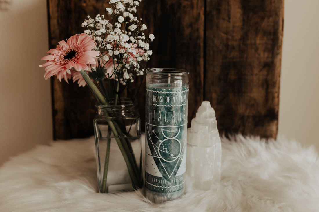 HOI Taurus Zodiac Candle Candle -Zodiac V50