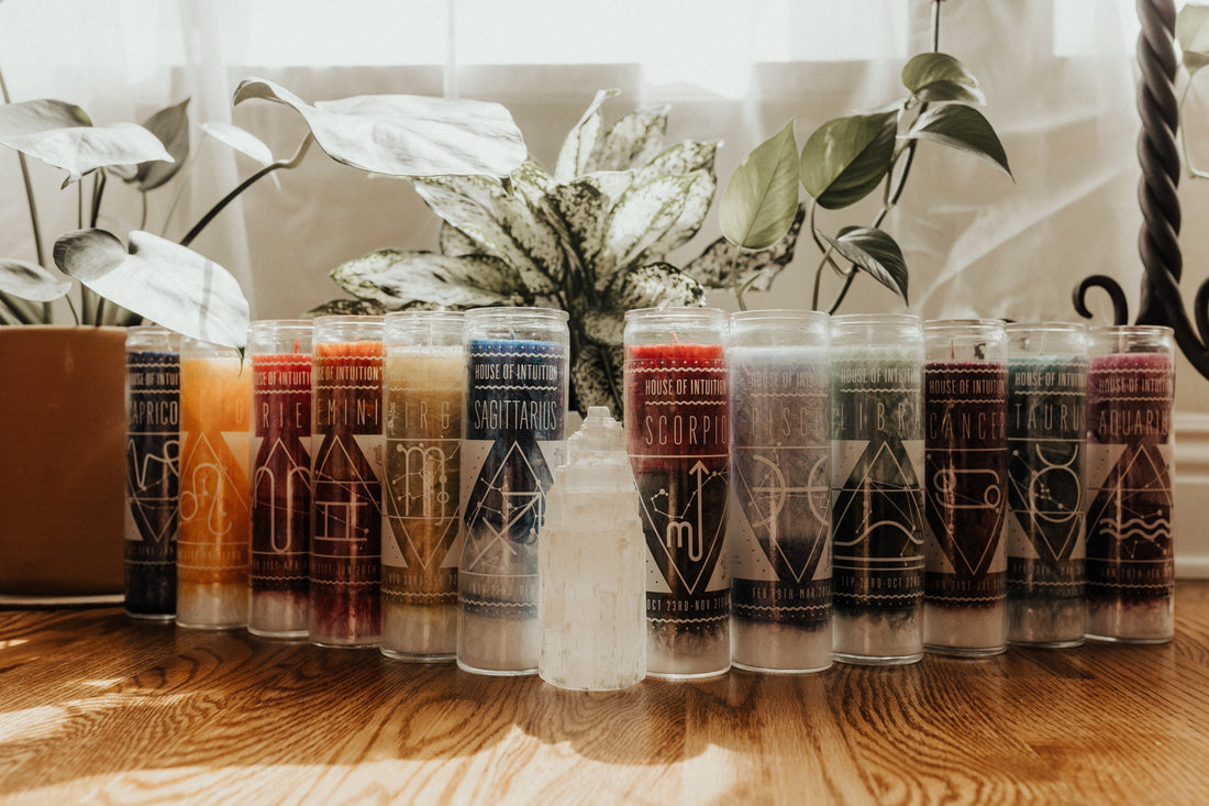 HOI Virgo Zodiac Candle Candle -Zodiac V50