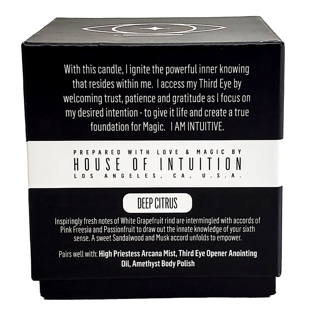 I AM INTUITIVE - Affirmation Soy Candle Candle -Soy V475