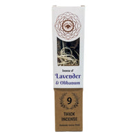 Botanical Incense Stick - Lavender and Olibanum Incense & Holders -Incense Stick Whse