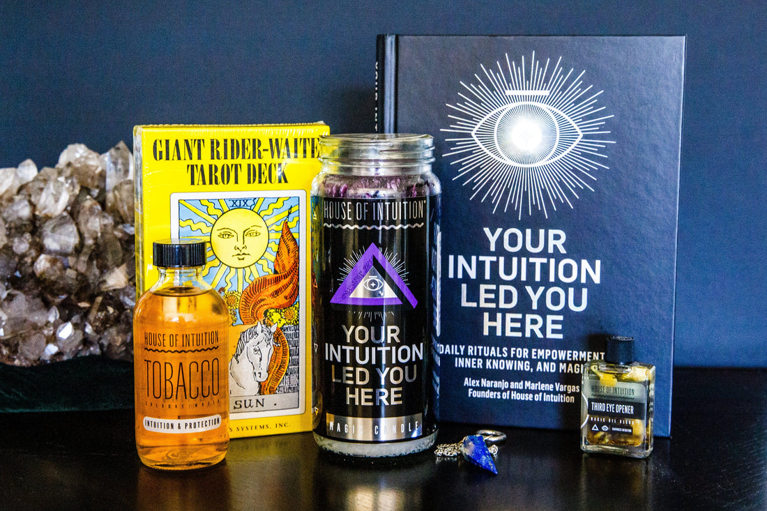 Your Intuition Led You Here Magic Candle Candle -Magic V95