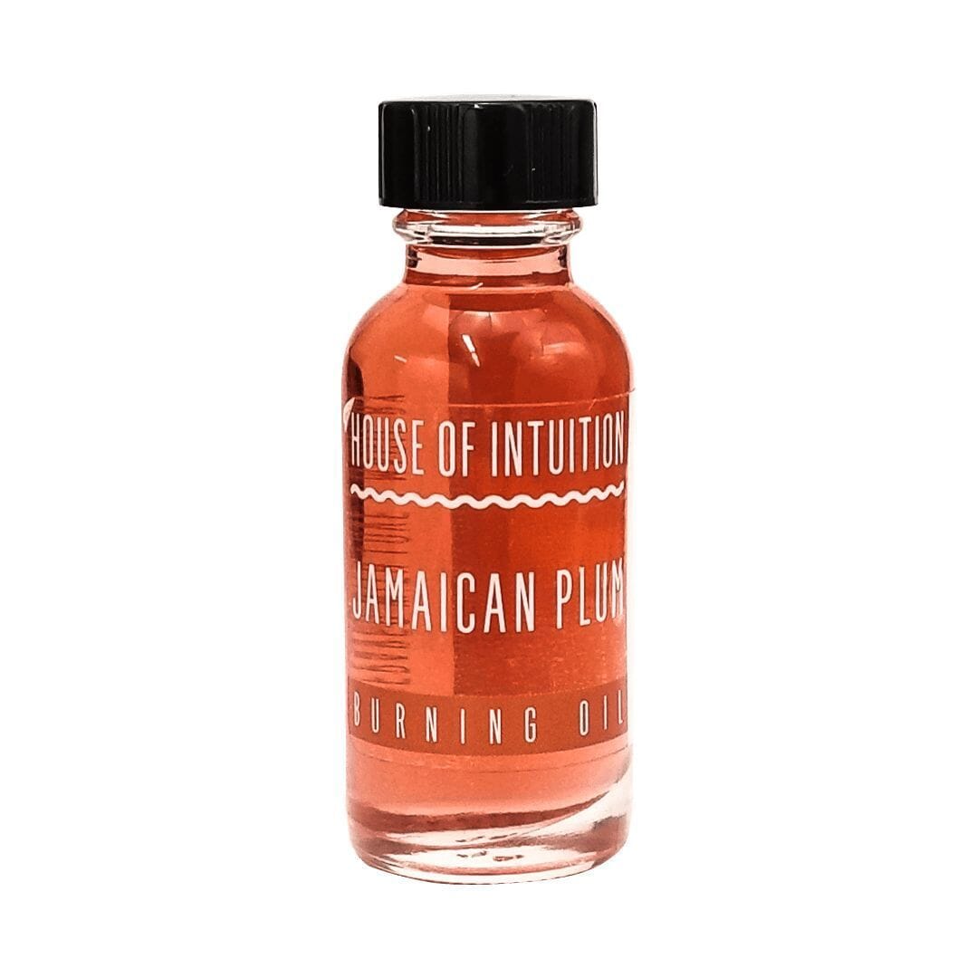 Jamaican Plum Intention Oil "Love & Protection" Incense & Holders -Burning Oil V50