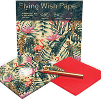 Flying Wish Paper Mini Kit - "JUNGLE" House of Intuition Inc