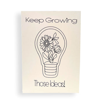 Keep Growing Greeting Card House of Intuition Inc 